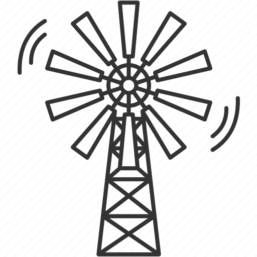 Windmill, wind, energy, alternative, turbine icon - Download on Iconfinder