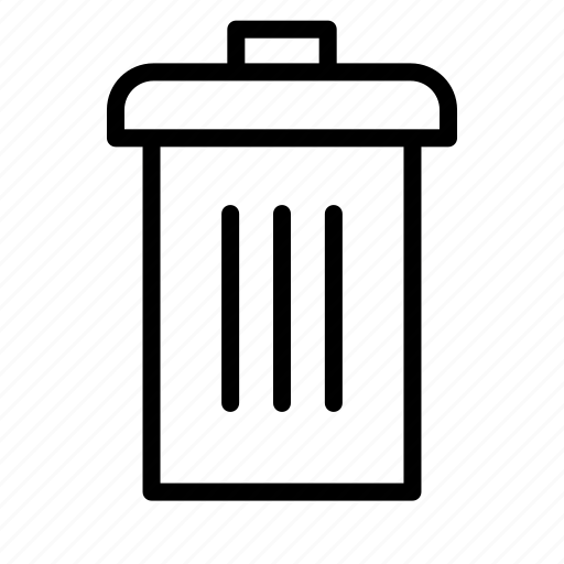 Trash, can, garbage, bin, delete, remove, recycle icon - Download on Iconfinder