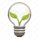 eco, lamp, light bulb, bulb, plant, green energy, ecology 