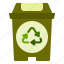 trash can, can, recycle, bin, trash bin, waste 