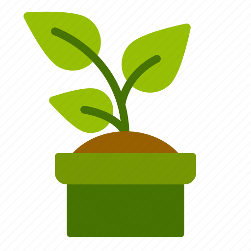 Plant, pot, leaf, environment, garden, tree, gardening icon - Download on Iconfinder