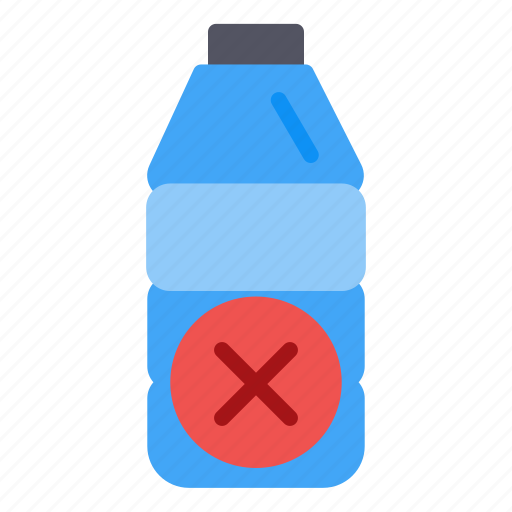 No bottle, no plastic bottle, recycle bin, recycle, bottle icon - Download on Iconfinder