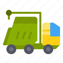 dump truck, truck, trash truck, delivery, transportation, package, shipping