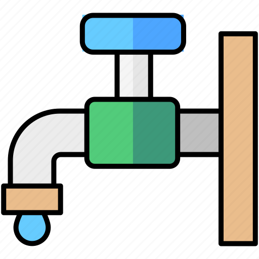 Faucet, water, pipe, plumbing icon - Download on Iconfinder