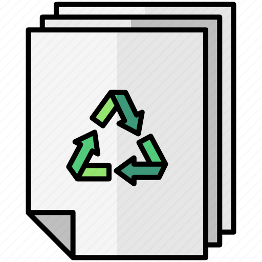 Paper, recycle, eco icon - Download on Iconfinder