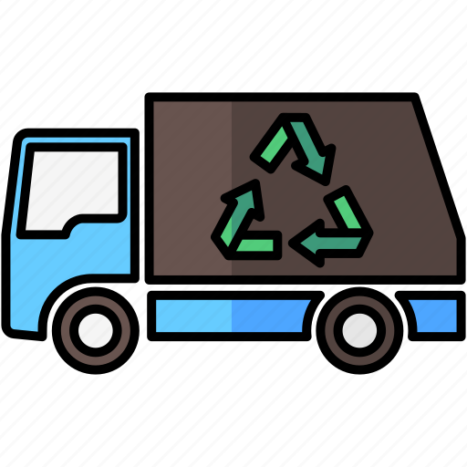 Garbage, truck, trash, bin icon - Download on Iconfinder