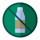 no plastic bottles, forbidden, plastic, no plastic, recycle