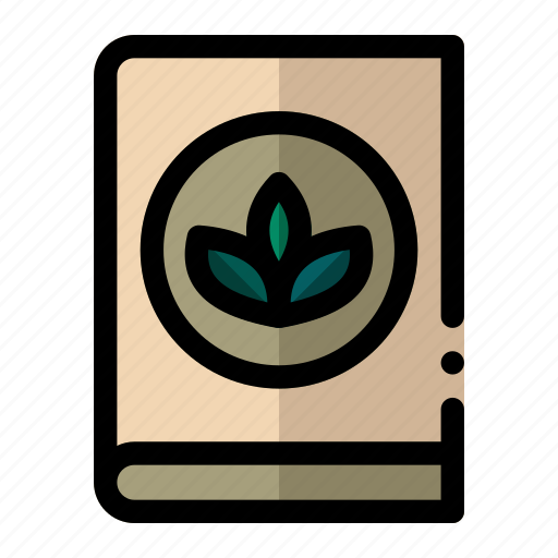Ecology book, book, eco book, ecology, leaf icon - Download on Iconfinder