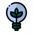 lightbulb, energy, lamp, green, ecology
