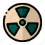 radioactive, nuclear, radiation, danger, energy 