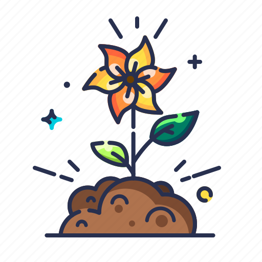 Gardening, garden, spring, flower, sunlight, floral, agriculture icon - Download on Iconfinder