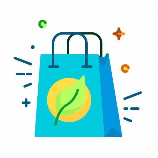 Bag, shopping, handle, store, reusable, reuse, tote icon - Download on Iconfinder