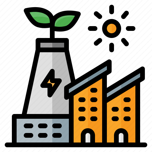 Eco, ecology, energy, environment, factory, green, sustainability icon - Download on Iconfinder