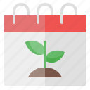 ecology, calendar, agriculture, garden, eco, environment, green