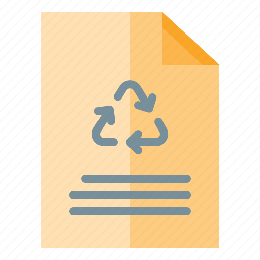 Ecology, paper, recycle, recycling, eco, energy icon - Download on Iconfinder