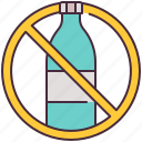 no, plastic, bottles, liquid, allowed, bottle