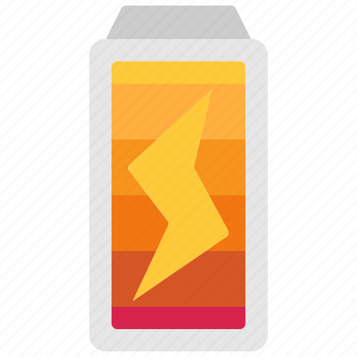 Battery, full, ui, level, status, energy, wireless icon - Download on Iconfinder