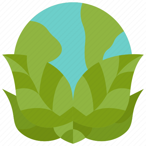 Globe, green, environment, leaf, world, planet, geography icon - Download on Iconfinder