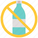 no, plastic, bottles, liquid, allowed, bottle, signaling, forbidden