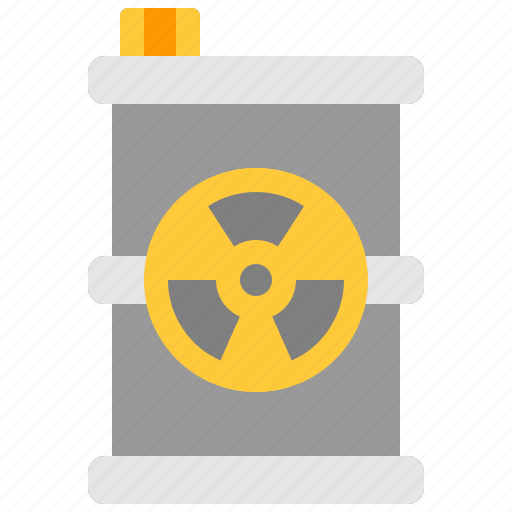 Radioactive, nuclear, energy, tank, gas, container, industry icon - Download on Iconfinder