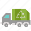 recycling, truck, trash, garbage, transport, transportation, recyc 