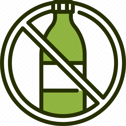 No, plastic, bottles, liquid, bottle, forbidden, single icon - Download on Iconfinder