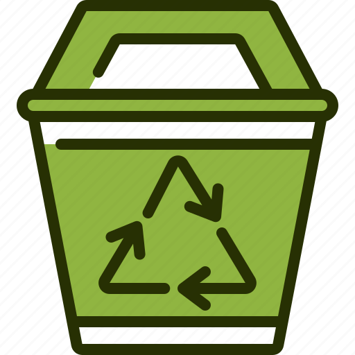 Recycle, bin, garbage, trash, rubbish, waste, can icon - Download on Iconfinder
