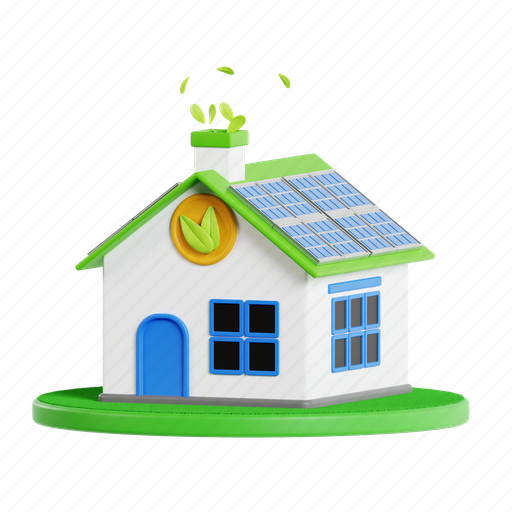 Green, house, garden, organic, growth, agriculture, industry icon - Download on Iconfinder