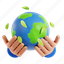 earth, holding, hand, global, environment, planet, globe, environmental, ecology 