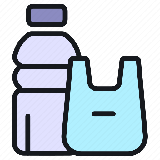 Eco, ecology, friendly, nature, bottle, bag, carry icon - Download on Iconfinder