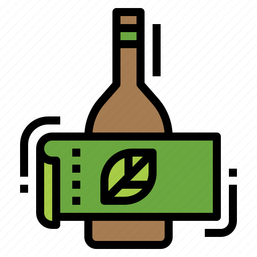 Bottle, eco, label, product icon - Download on Iconfinder