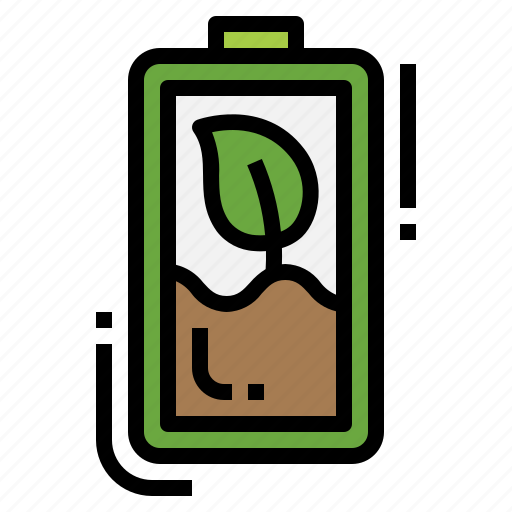 Battery, eco, ecology, green icon - Download on Iconfinder