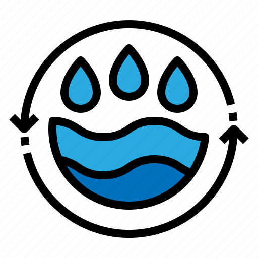 Cycle, drop, ecology, water icon - Download on Iconfinder