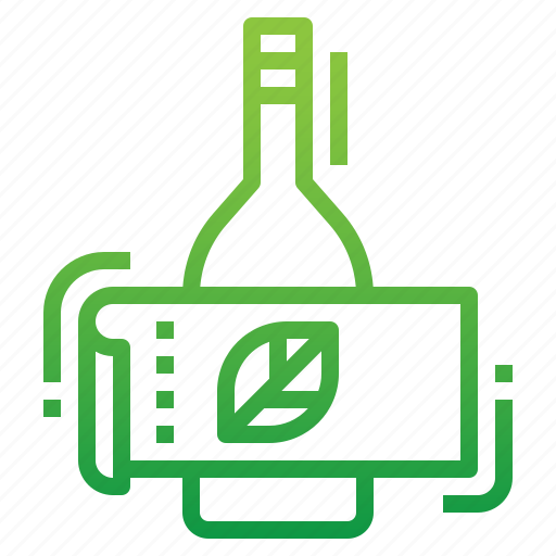 Bottle, eco, label, product icon - Download on Iconfinder