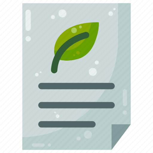 Contract, eco, green, mou, paper icon - Download on Iconfinder