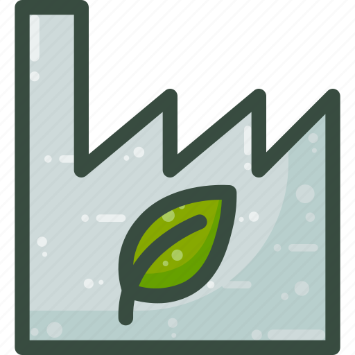 Eco, factory, green, organic icon - Download on Iconfinder