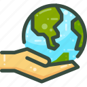 day, earth, global, globe, hand, hold, world