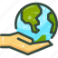 day, earth, global, globe, hand, hold, world 