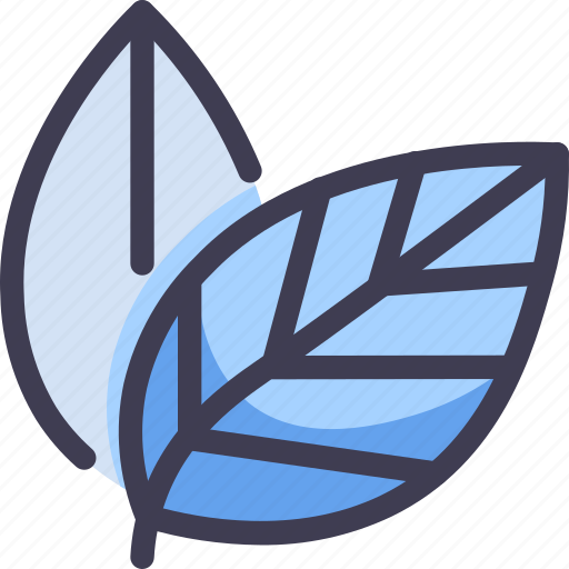 Eco, ecology, leaf, leaves, nature, two icon - Download on Iconfinder