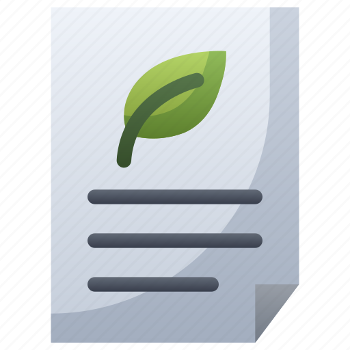 Contract, eco, green, mou, paper icon - Download on Iconfinder