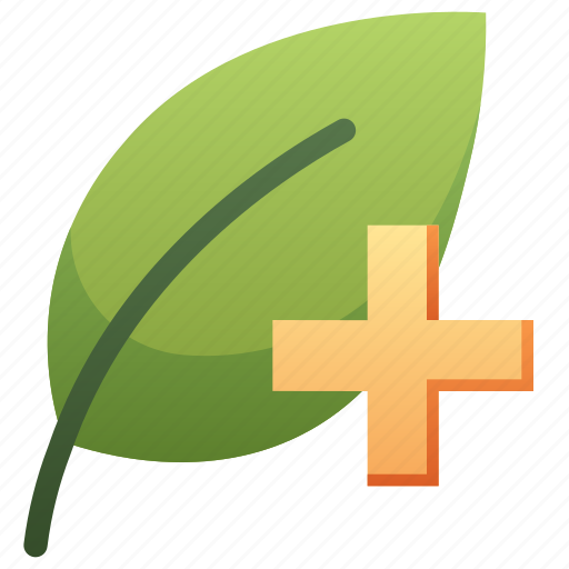 Eco, ecology, leaf, leaves, nature, plus icon - Download on Iconfinder