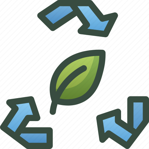 Ecology, energy, green, leaf, recycle, renewable, reuse icon - Download on Iconfinder