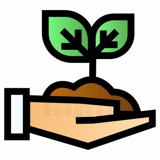 Plant, ecology, environment, nature, eco, hand, soil icon - Download on Iconfinder
