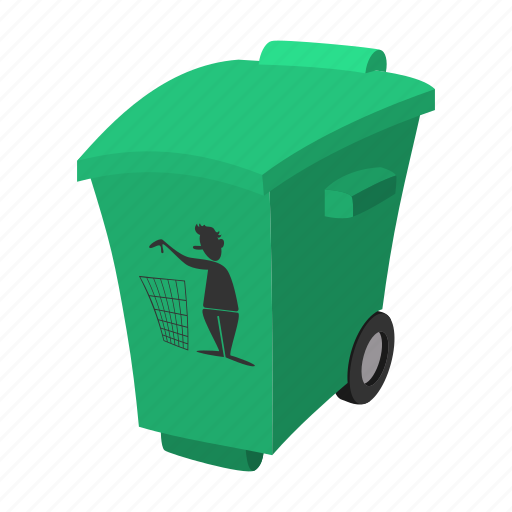 Can, cartoon, dump, dust, dustbin, kick, trash icon - Download on Iconfinder