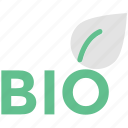 bio, bio leaf icon, biology, botany, care, concepts, environment, organic, protection