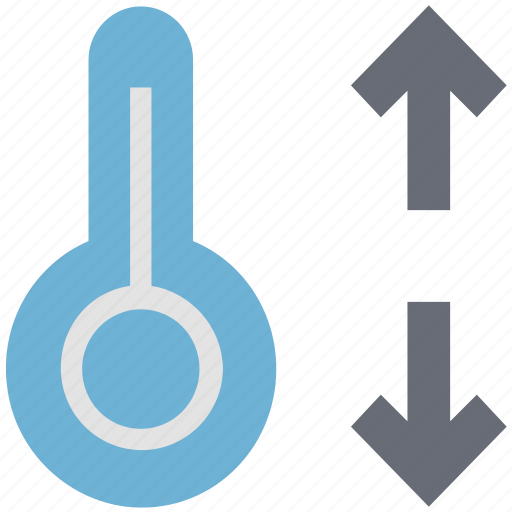 Mercury thermometer, temperature, thermometer, up and down icon - Download on Iconfinder