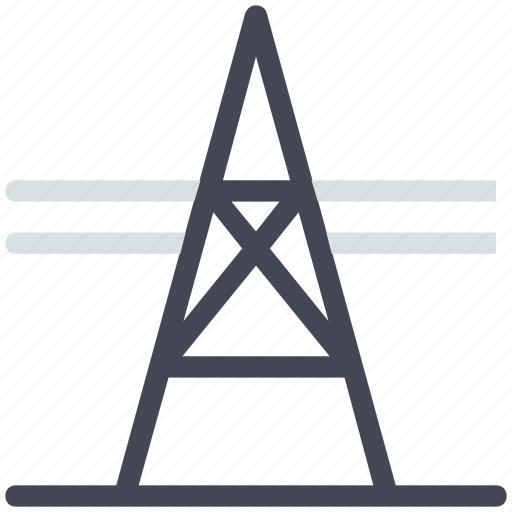 Electric pole, electricity, electricity pylon, power supply, tower icon - Download on Iconfinder