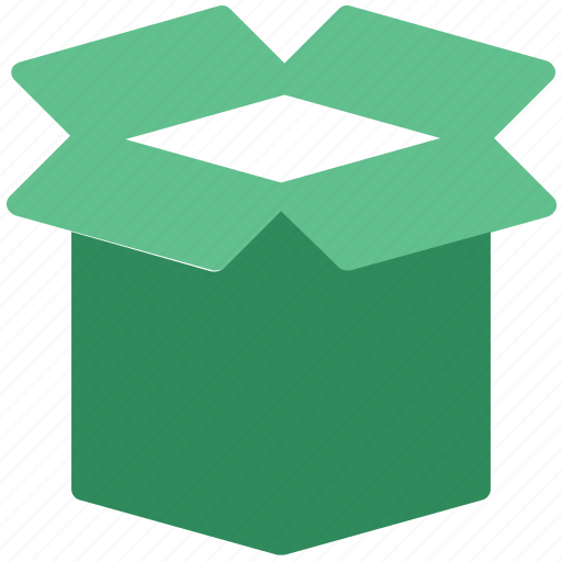 Box, cardboard box, carton, open, packing icon - Download on Iconfinder