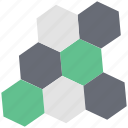 beeswax, cell, hexagon, honeycomb, shape