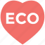 eco, eco heart logo, eco leaf icon, eco sign, eco word 
